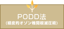 PODD法(経皮的オゾン椎間板滅圧術)
